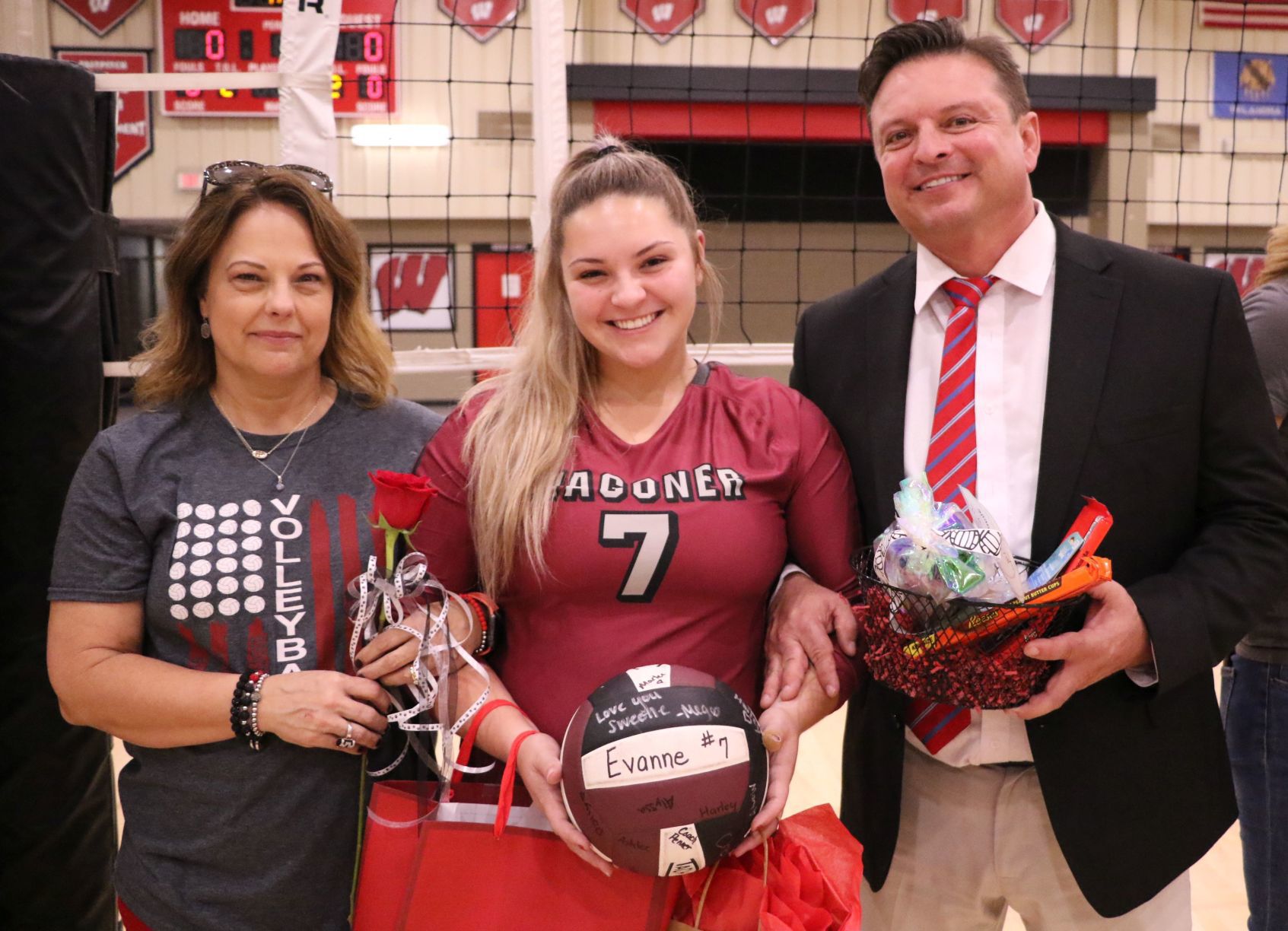 Wagoner Volleyball Senoir Night